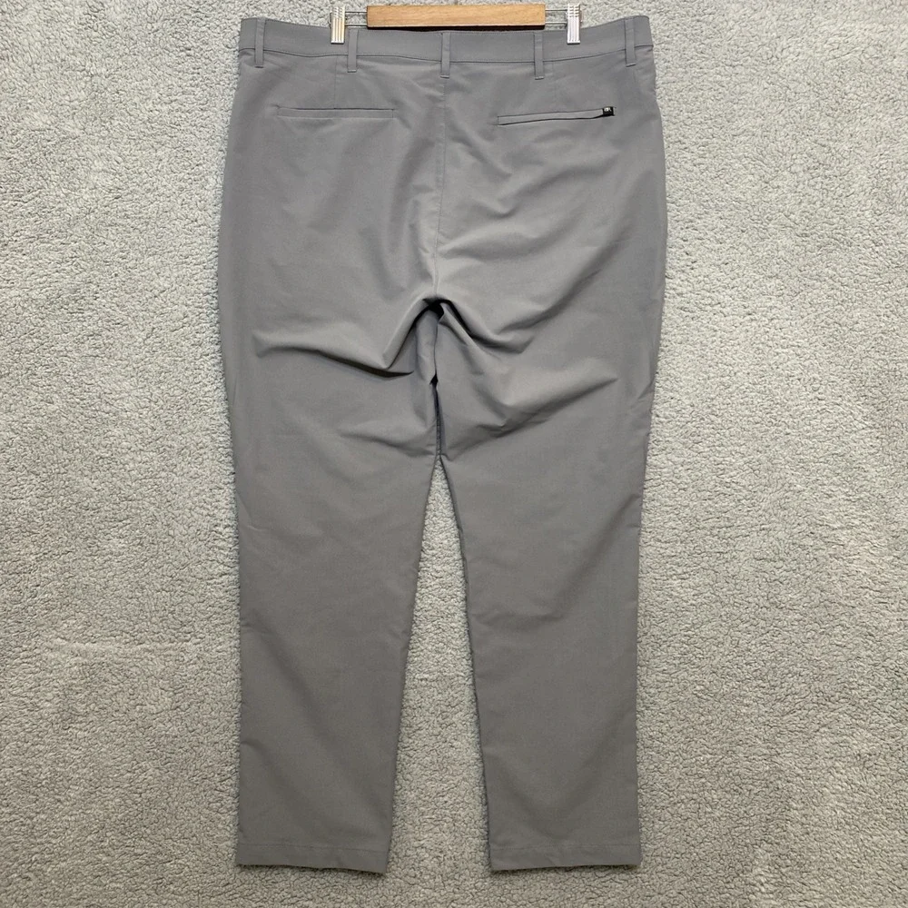 Banana Republic Pants Men Gray 40x30 Straight Leg Technical Performance Trouser